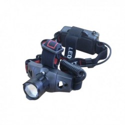 Frontal LED CREE Q5 con foco regulable, 160 lumens, pilas 3 AAA no incluidas, 3 posiciones, Blister