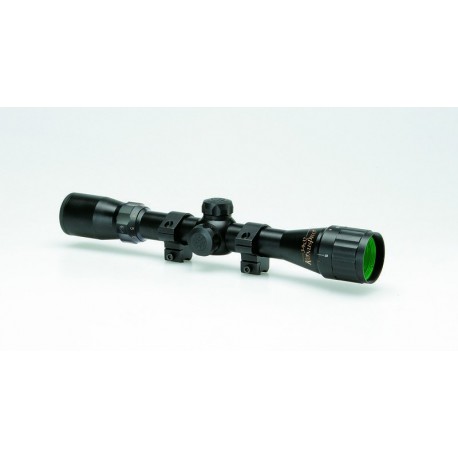 Mira para fusil KONUSPRO 3-9x32 zoom, con anillas, obj. regulable