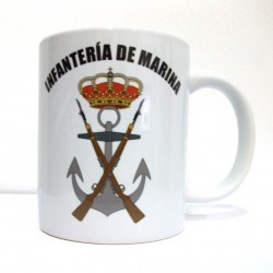 Taza escudo Infantería de Marina