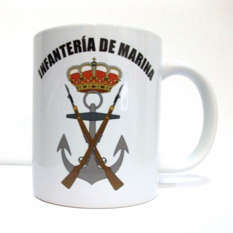Taza escudo Infantería de Marina