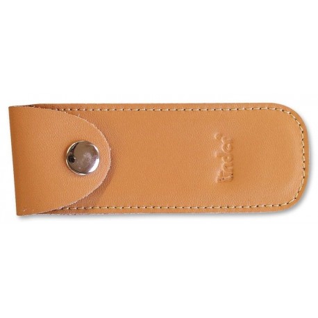 Pocket kn. pouch,brown leather