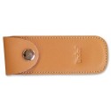 Pocket kn. pouch,brown leather
