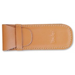 Pocket kn. pouch,brown leather