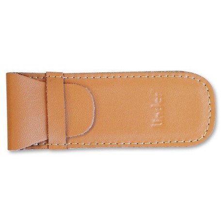 Pocket kn. pouch,brown leather