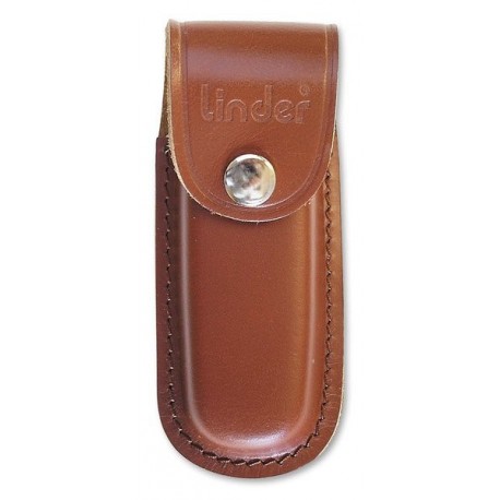 Pocket knife pouch brown CLIP