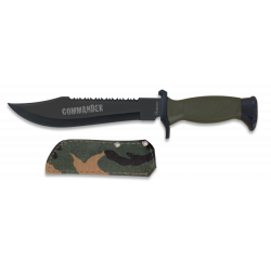 Cuchillo ALBAINOX TACTICO.C/funda.19.5cm