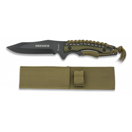 cuchillo albainox encordado. hoja:11.5cm