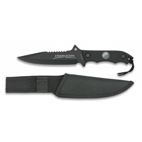 cuchillo Albainox HORIZON. negro. h:13.2