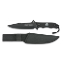 cuchillo Albainox HORIZON. negro. h:13.2