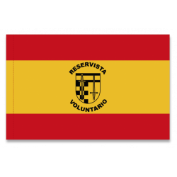 Bandera ESPAÑA RESERVISTA VOLUNTARIO