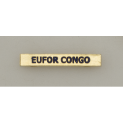 Barra mision " EUFOR CONGO "