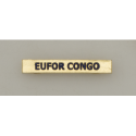 Barra mision " EUFOR CONGO "