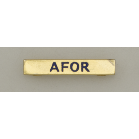 Barra mision " AFOR "