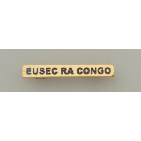 Barra mision " EUSEC RA CONGO "