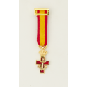 Medalla Mini MERITO NAVAL DSTIVO ROJO