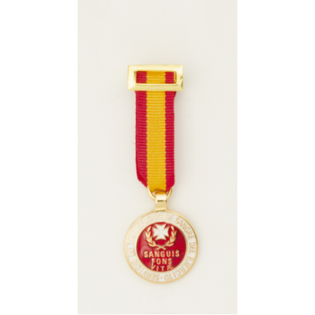 Medalla Miniatura DONANTE DE SANGRE