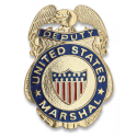 Chapa cartera US MARSHAL