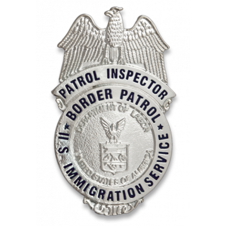 Chapa cartera US PATROL INSPECTOR