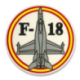 Parche F-18