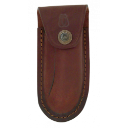 Funda VAQUETA. Marron. 11 cm