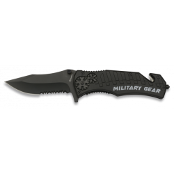 navaja Albainox Military gear. negra. 9