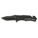 navaja Albainox Military gear. negra. 9