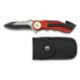 Navaja Albainox roja. sierra. funda. 6.5