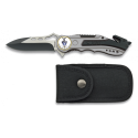 Navaja Albainox gris sin sierra. h:6.5