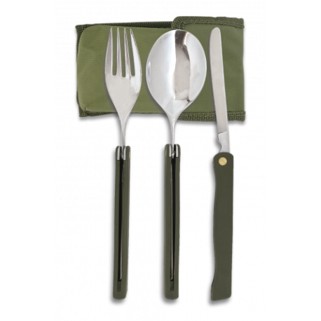 Set CAMPING ALBAINOX 3 pz. C/Funda