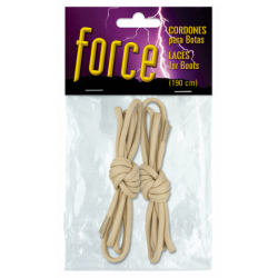 Set cordones TAN barbaric force. 190 cm