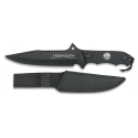 Cuchillo Albainox HORIZON negro. hoja:18