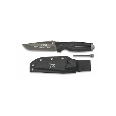 K25. Cuchillo ESSEX con pedernal. h: 12