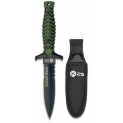 Cuchillo K25 Con Funda Verde. h:12.5