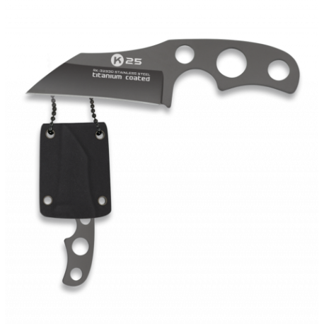 Cuchillo K25 Titanio con funda Kydex.H:7