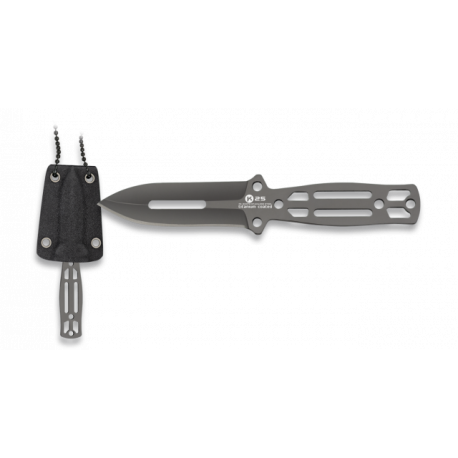 cuchillo k25 titanium coated. kydex.6.5