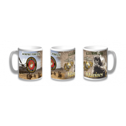 Taza Ceramica Marines