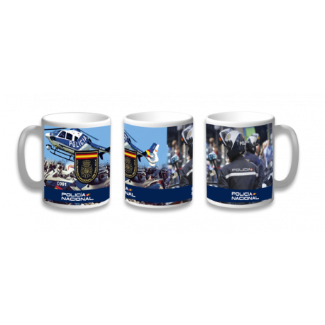 Taza Ceramica Policia Nacional