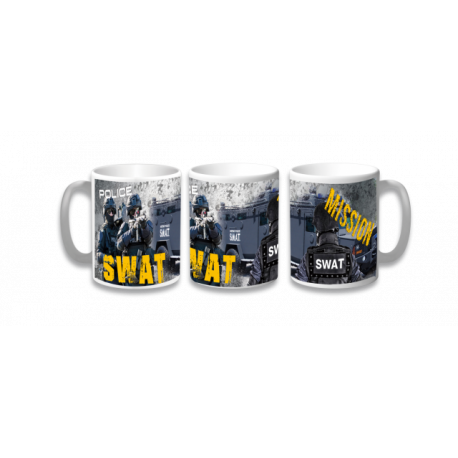 Taza Ceramica SWAT