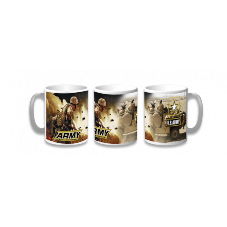 Taza Ceramica Army