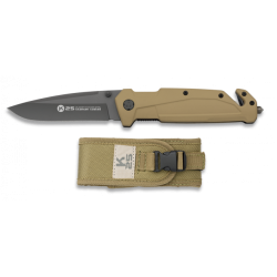 navaja K25 goma. titanium coated TAN. 9