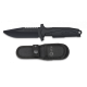 cuchillo entrenamiento K25 negro.