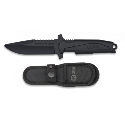 cuchillo entrenamiento K25 negro.