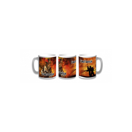 Taza Ceramica Fire Fighter