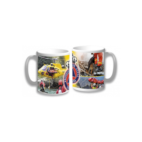 taza ceramica Protección Civil