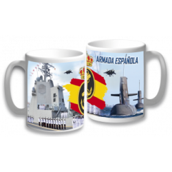 taza ceramica Armada Española
