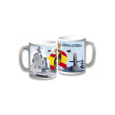 taza ceramica Armada Española