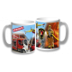 taza ceramica Bomberos