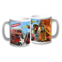 taza ceramica Bomberos