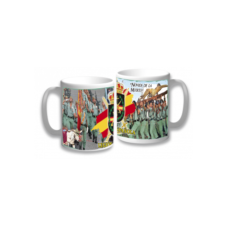 taza ceramica LEGION ESPAÑOLA