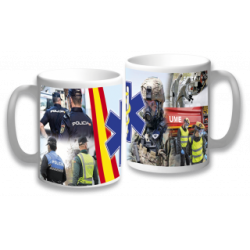 taza ceramica Estrella de la Vida